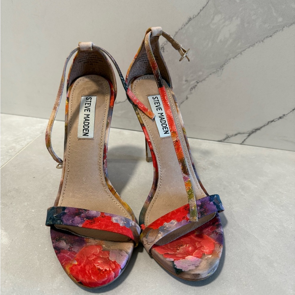 Steve Madden Floral Heels